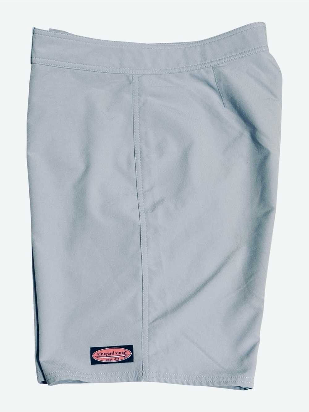 Vineyard Vines Light Gray Men's Swim Board Shorts